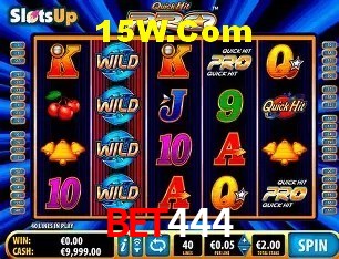 Biblioteca de slots populares na Bet444